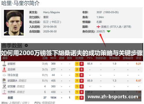 如何用2000万镑签下胡桑诺夫的成功策略与关键步骤